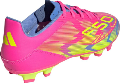 Këpucë futbolli Adidas F50 Club FG MG JH6420, për bar të gjallë dhe sintetik, të zeza