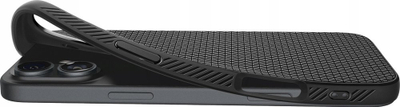 Mbulesë telefoni Spigen Liquid Air, për iPhone 6.1" 2024, matte, e zezë