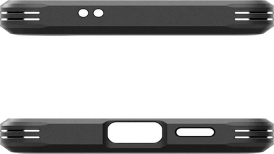 Mbrojtëse telefoni Spigen Tough Armor për Samsung Galaxy S24+, nga TPU dhe poliikarbonat, e zezë