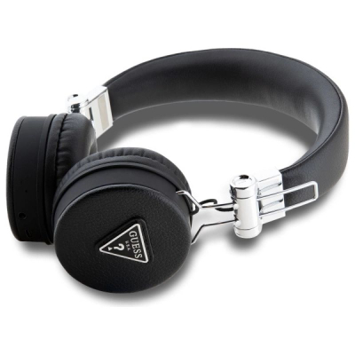 Kufje Bluetooth Guess GUBH70PGTSPSK, on ear, me ENC, të zeza