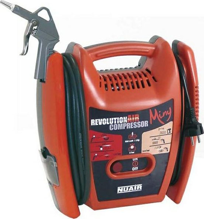 Kompresor Nuair, 1100 W, i kuq