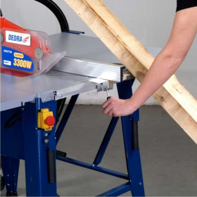 Таблична пила Dedra DED7729, 3400W, диск 315mm, сина