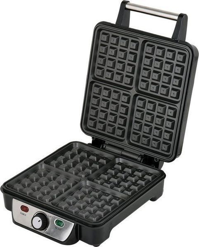 Toster për waffle Lund T68012, i argjendtë
