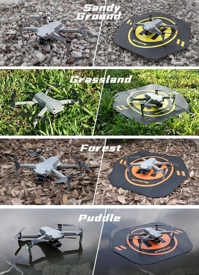 Dyshek ulje për dron Sunnylife TY-TJP08-50, 50 cm diametër, me dy anë portokalli edhe e verdhë