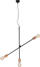 Llambë e varur Nowodvorski Sticks, 3x60W, E27, e zezë