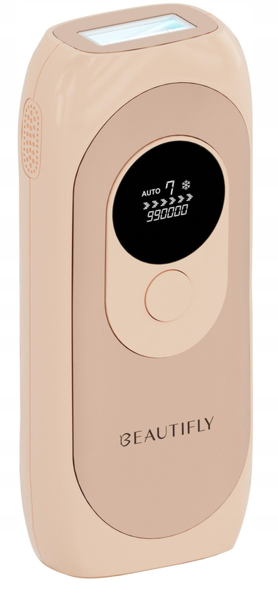 Уред за депилација Beautifly LumiThera Epil, технологија IPL, функција за ладење IceCooling, бела