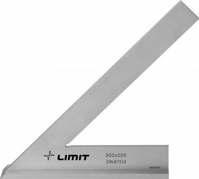 Kvadrat këndi me bazë Limit 45°, 300x200 mm, çelik