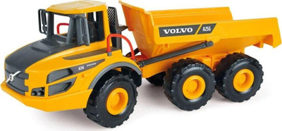 Kamion lodër Lena Worxx Volvo A25G Dump Truck, plastikë e mirë, pjesë lëvizëse, shumëngjyrësh