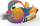 Puzzle 3D EUGY Mandarin Duck, 26 pjesë, karton ekologjik, shumëngjyrëshe