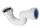 Sifon bideje McAlpine HC24-32, dalje 1.1/4" x 32mm, plastik, i bardhë
