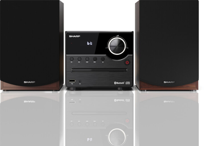 Mikrosistem zërimi Sharp XL-B512, i zi / kaftë