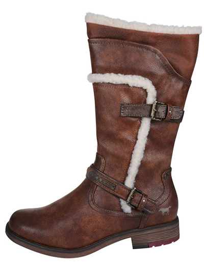 Çizme Mustang 1295605-301, të kafta, nr 39