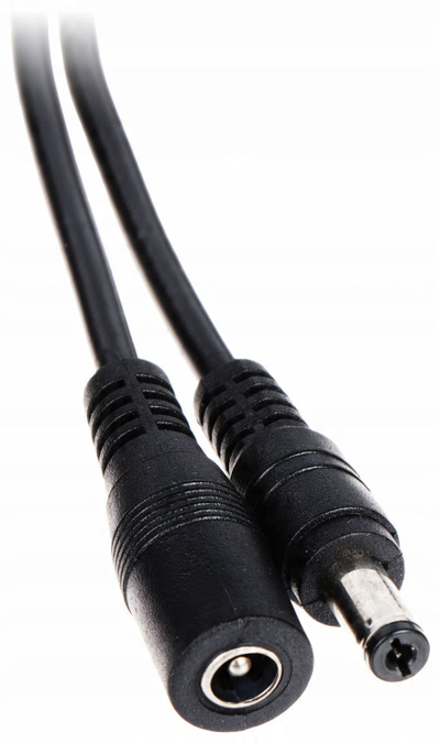 Kabllo zgjatëse DC WG 15M, 2.1 5.5 mm, 15 m, e zezë
