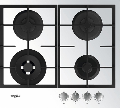 Pianurë me gaz Whirlpool AKTL 629 WH, 4 vatra, e futur te moblia, e bardhë