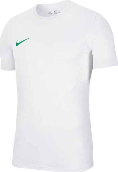 Bluzë sportive për kalamaj Nike Park VII Jr BV6741-101, Dri Fit, 100% poliester, e bardhë