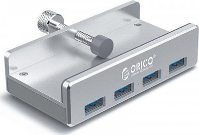 USB Hub Orico MH4PU-SV-BP, 4x USB-A 3.0, 5 Gb/s