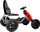 Gokart me pedale Lean Cars Go-Cart B012, fren me dorë, sedilje e rregullueshme, i kuq