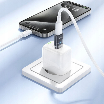 Kabllo USB Hoco UA36C, USB C në USB A, 3A, e zi