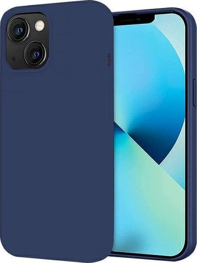 Kapak telefoni Beline Candy për iPhone 14 Plus 6.7\", silikon TPU, mat, blu e errët