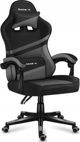 Karrige gaming Huzaro Force 4.4, rrjetë mesh, ergonomike, gri me të zezë
