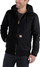 Jakne Carhartt Washed Duck Insulated Active, për meshkuj, me kapuç, e zezë
