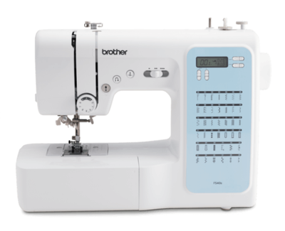 Makina qepëse Brother FS40S, elektrike, ekran LCD, e bardhë