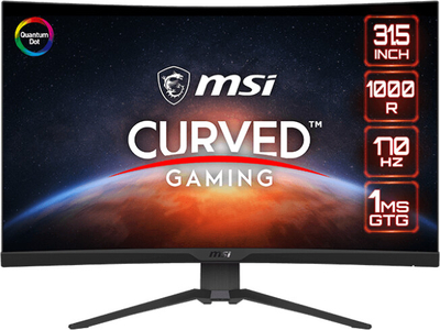 Monitor MSI Gaming MAG 325CQRF-QD, 31.5", QHD