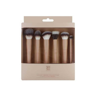 Set brusha për grim SOSU Cosmetics, 6 copë