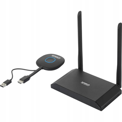 Sistem prezantimi SpeaKa Professional SP VShare, wireless, 4K UHD, i bardhë