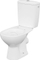 WC комплет Arteco CleanOn комбиниран, систем за заштеда на вода, антибактериско седиште, бела