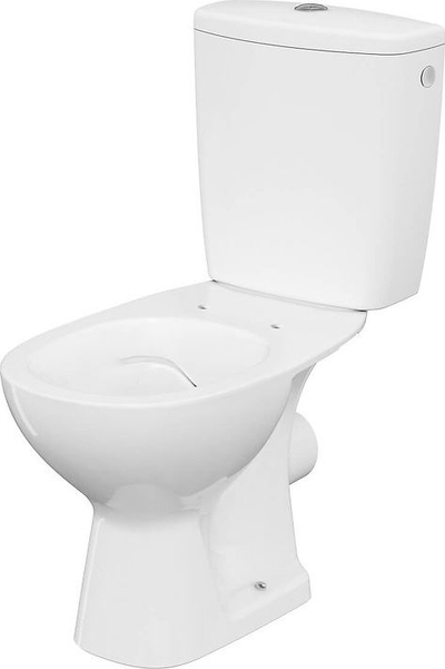 WC комплет Arteco CleanOn комбиниран, систем за заштеда на вода, антибактериско седиште, бела