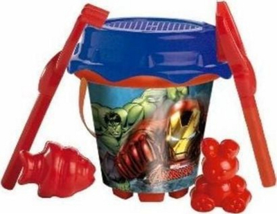 Set rëre Artyk Avengers, me kovë 18cm, forma dhe lopatë, me ngjyra të ndryshme