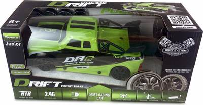 Makinë garash me telekomandë Amewi DRs, 4WD, 1:18, e gjelbër
