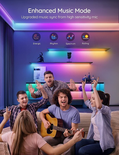 Shirit drite Govee WiFi Smart PRO LED RGBIC, 5m