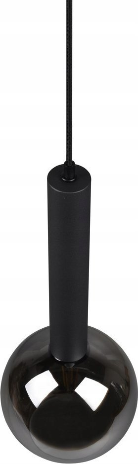 Llambadar varëse Netlighting Clayton Modern Dome, E27 28W, diametër 20cm, i zi mat
