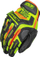 Doreza pune Mechanix Wear M-Pact Hi-Vis, kundra çarjeve, me mbrojtje nga goditjet, jeshile me të zezë