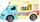 Furgon lodër akullore Teamsterz Ice Cream Van, me drita dhe tinguj, për fëmijë 3+