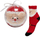 Çorape për femra ONLY CHRISTMAS Chinelle, të kuqe