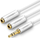 Kabllo Ugreen UGR644WHT, Mini Jack 3.5mm, e argjendtë