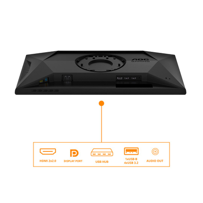 Monitor gaming AOC G4 25G4SXU, 24.5", Full HD, 310Hz, i zi gri