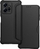 Këllëf portofol Razor Book për Xiaomi Redmi Note 12 4G, me stil karboni, me mbyllje magnetike, i zi
