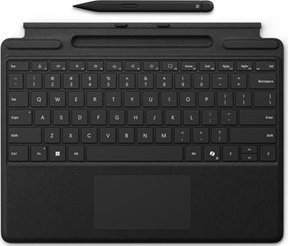 Tastierë Microsoft Surface Pro Keyboard me Slim Pen for Business, QWERTZ gjermanisht, port, e zezë
