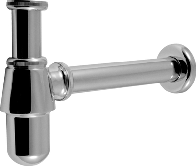 Sifon lavamani Ferro S30, universal, bronz, krom