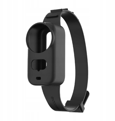 Rrip silikoni Sunnylife për DJI Osmo Nano, i rregullueshëm, i zi