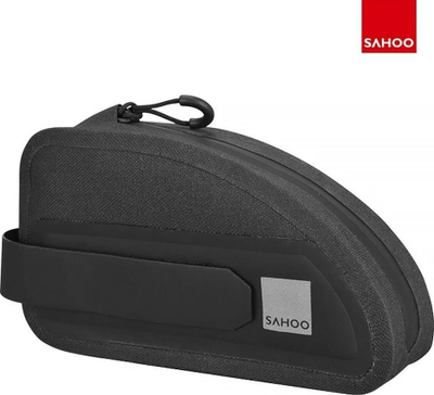 Çantë kornize biçiklete Techonic SAHOO 122035, 0.3L, me zinxhir, e zezë