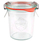 Set kavanoza qelqi Westmark Mini Sturz, 140 ml, 6 copë, transparent