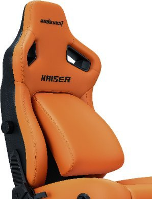 Karrige gaming AndaSeat Kaiser 4 Blaze Orange, përmasa L, lëkurë PVC premium, portokalli