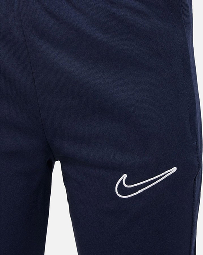 Pantallona sportive për kalamaj Nike Dri-FIT Academy 23 Jr DR1676-451, Dri-FIT, blu e errët