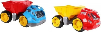 Kamion lodër Technok Dump Truck 4852, plastikë e mirë, ngjyra të përziera