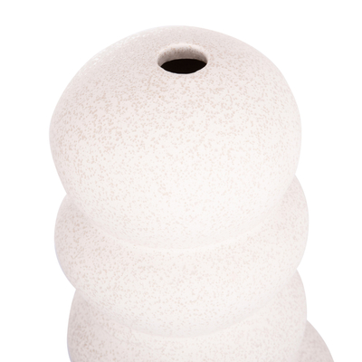 Dekor tavoline qeramike Rook Φ13x31Hcm (HM4630.01), bardhë